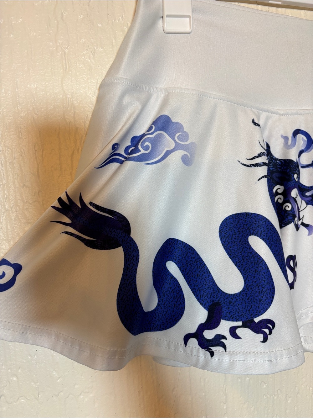 FAYE+FLORIE Holly White Dragon Skirt Tennis Pickleball Women Size Medium - Picture 2 of 15